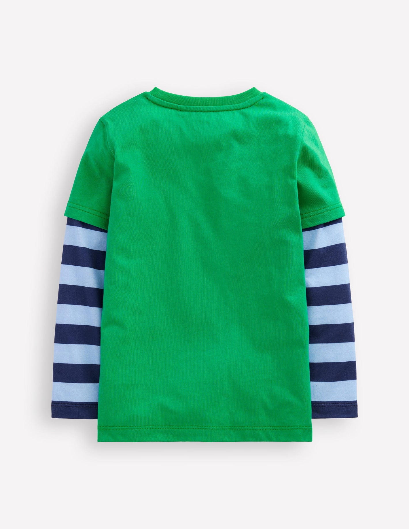 Mock Sleeve T-shirt -Sapling Green