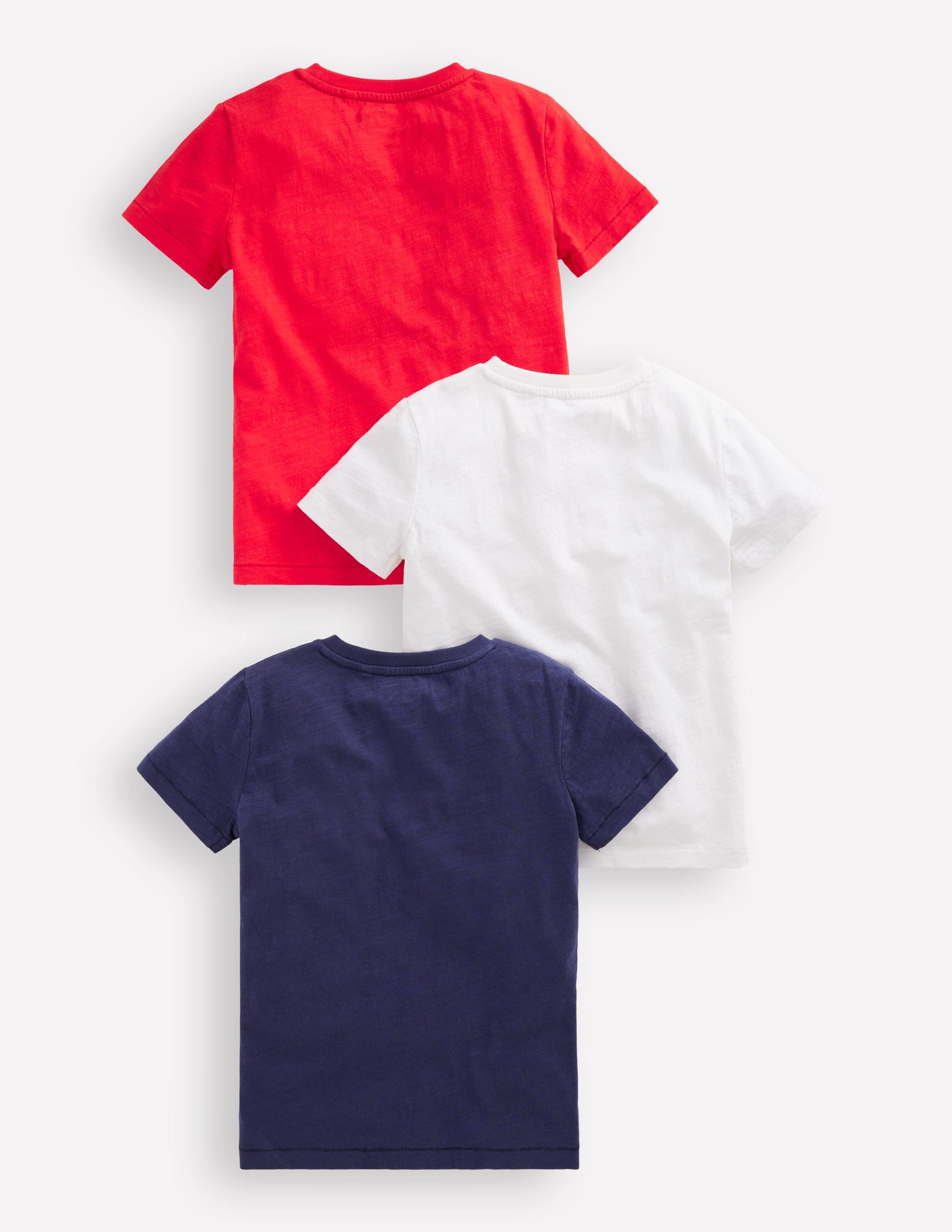 3-Pack Washed Slub T-Shirts -Classic Multi Pack