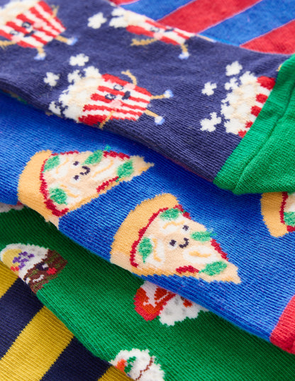 Socks 5 Pack-Multi Food