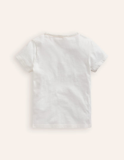 Lift The Flap T-Shirt-Ivory