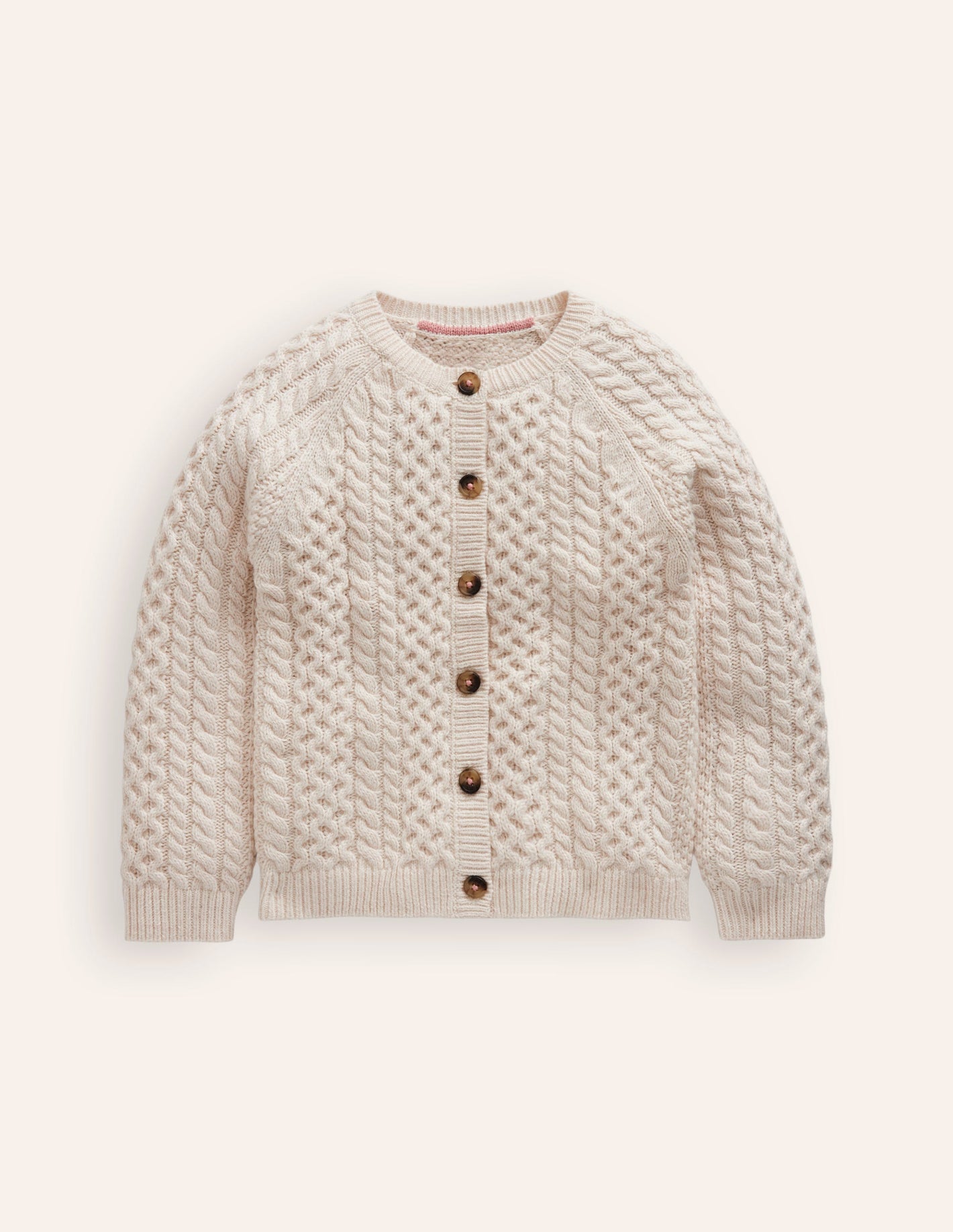 Cable Cardigan-Ecru