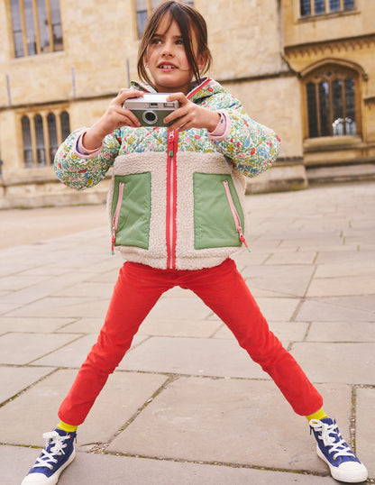 Annabelle Borg Mix Jacket-Multi Meadow Floral