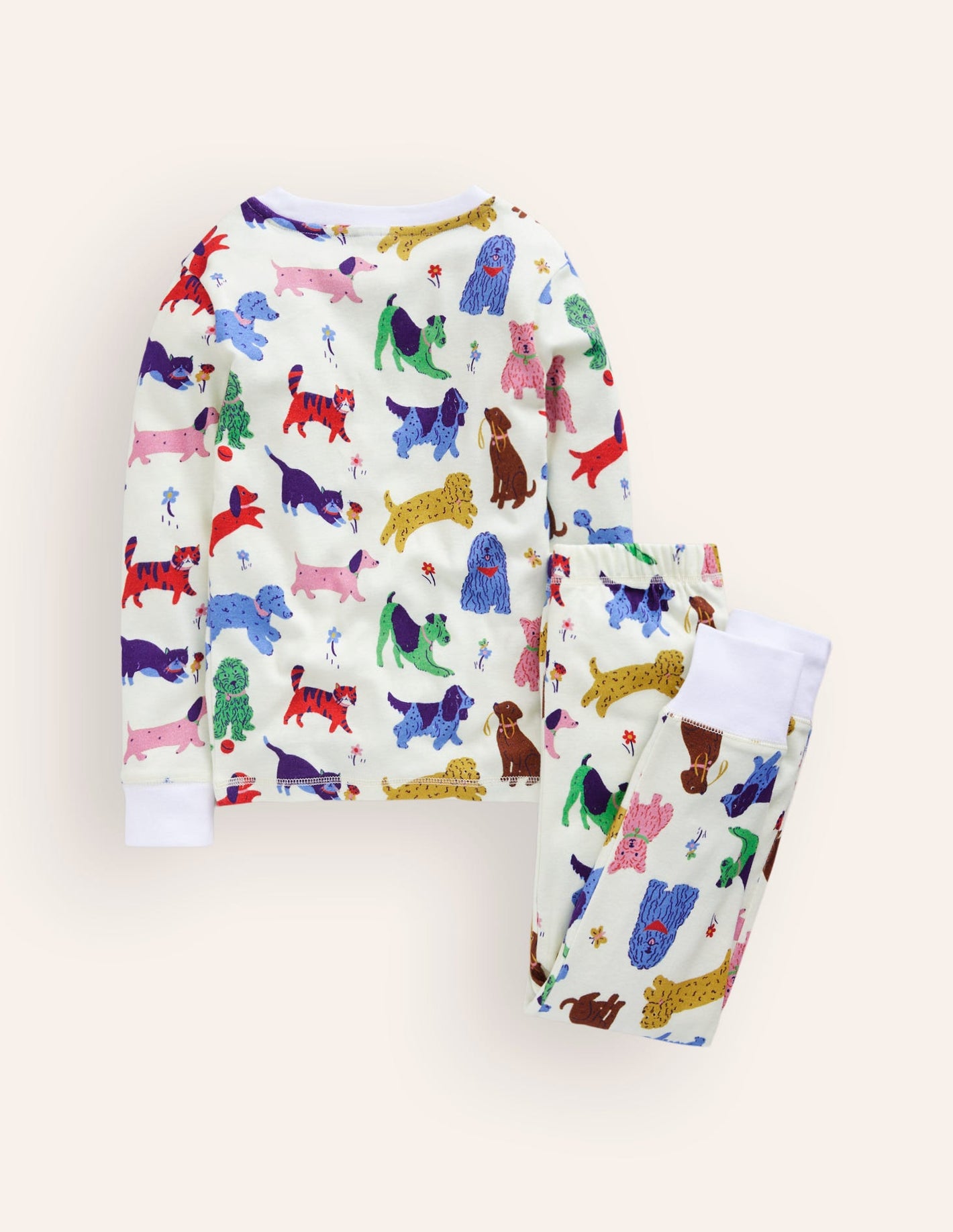 Snug Long John Pyjamas-Park Play Pets