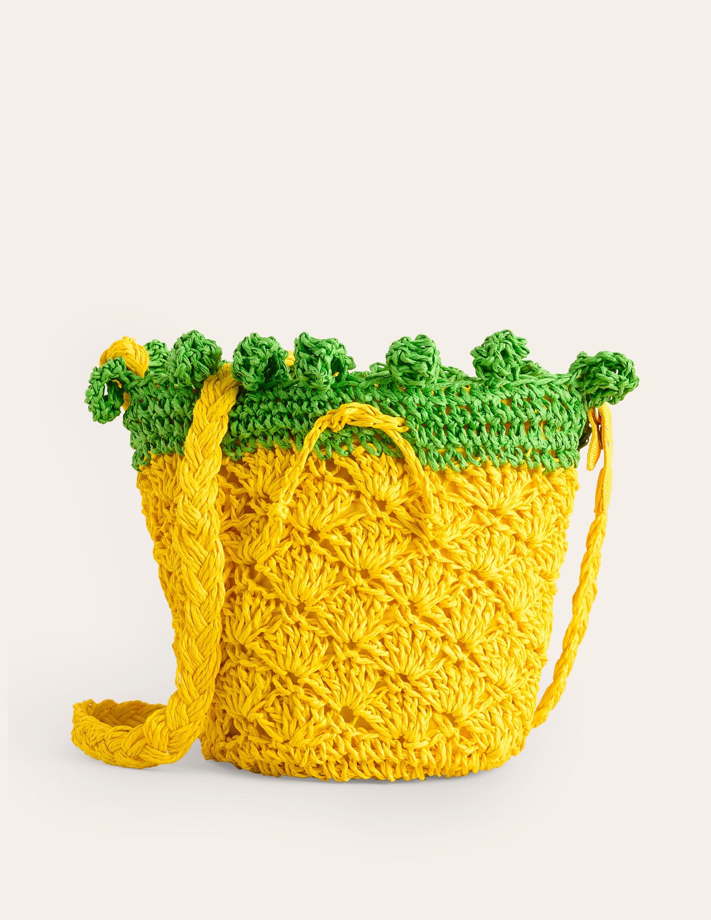 Crochet Fruit Bag-Pineapple Yellow