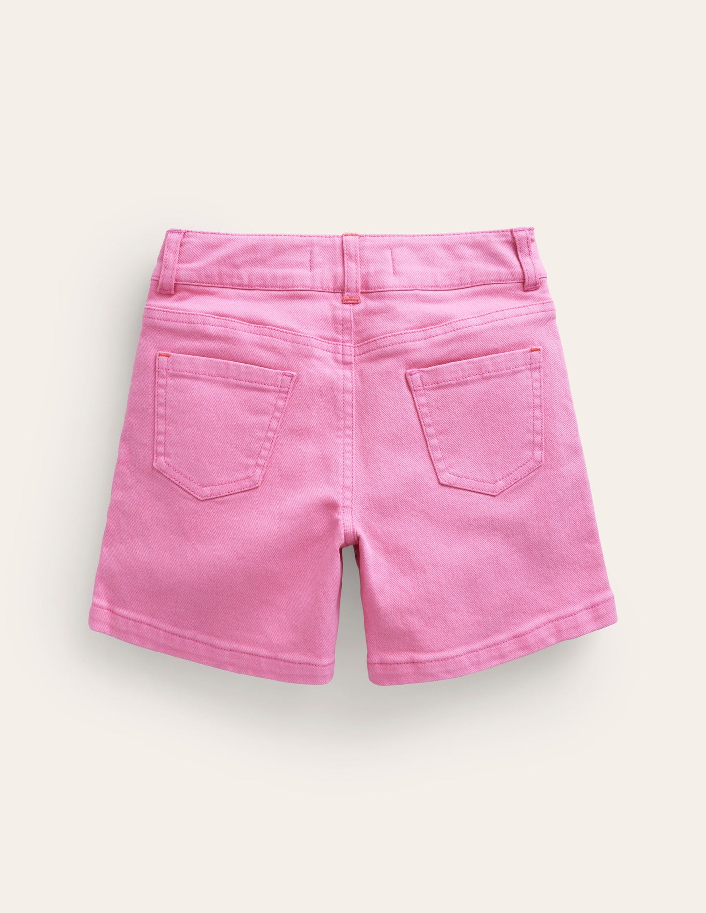 Denim Shorts-Strawberry Milkshake