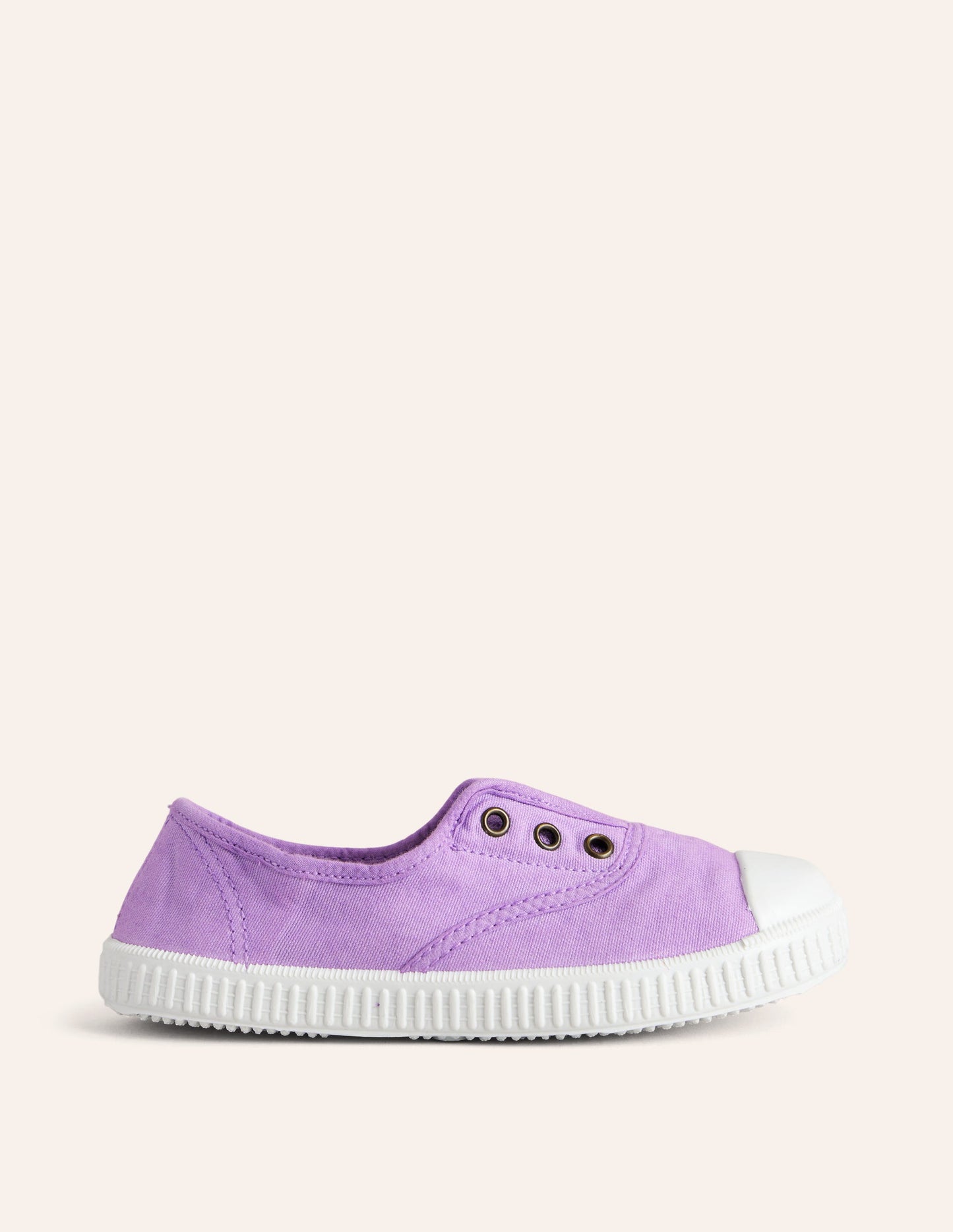 Laceless Canvas Pull-ons-Parma Violet Purple