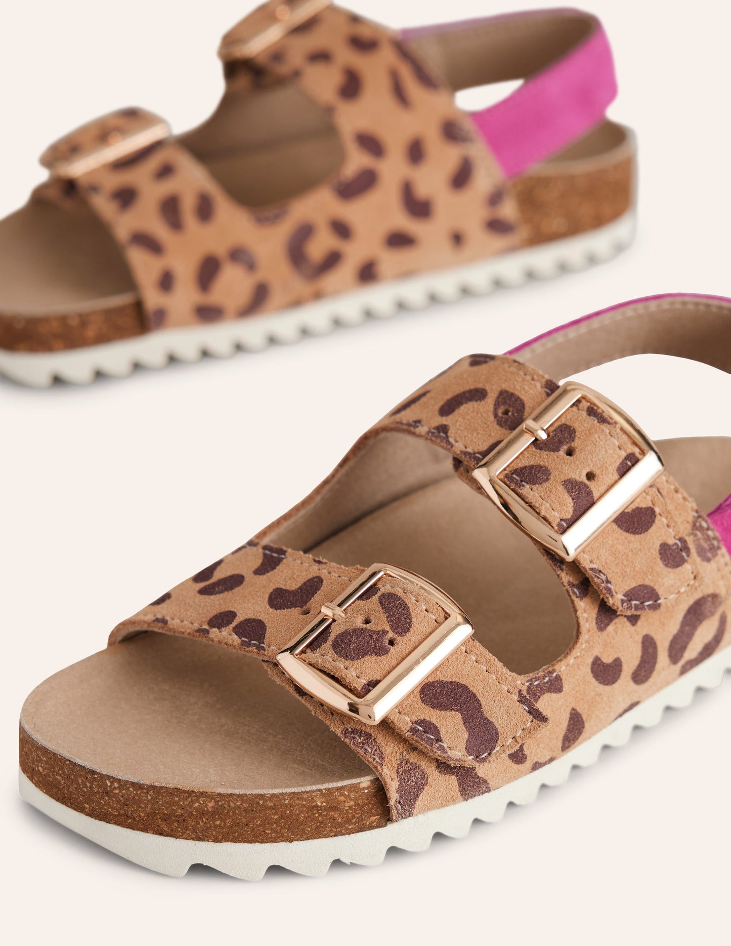 Everyday Sandal-Multi Leopard Print