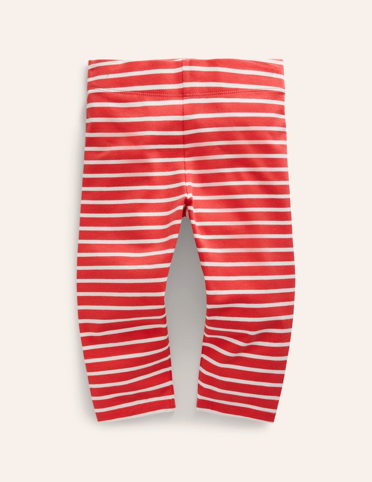 Fun Cropped Leggings-Jam Red/Ivory