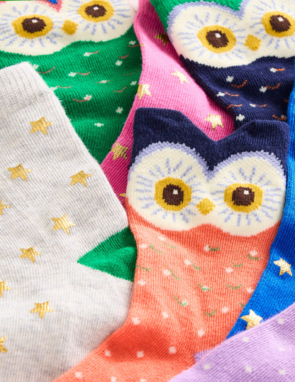 Socks 7 Pack-School Animals