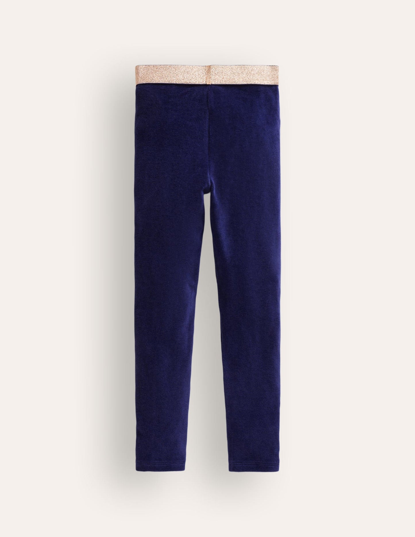 Velvet Leggings -College Navy