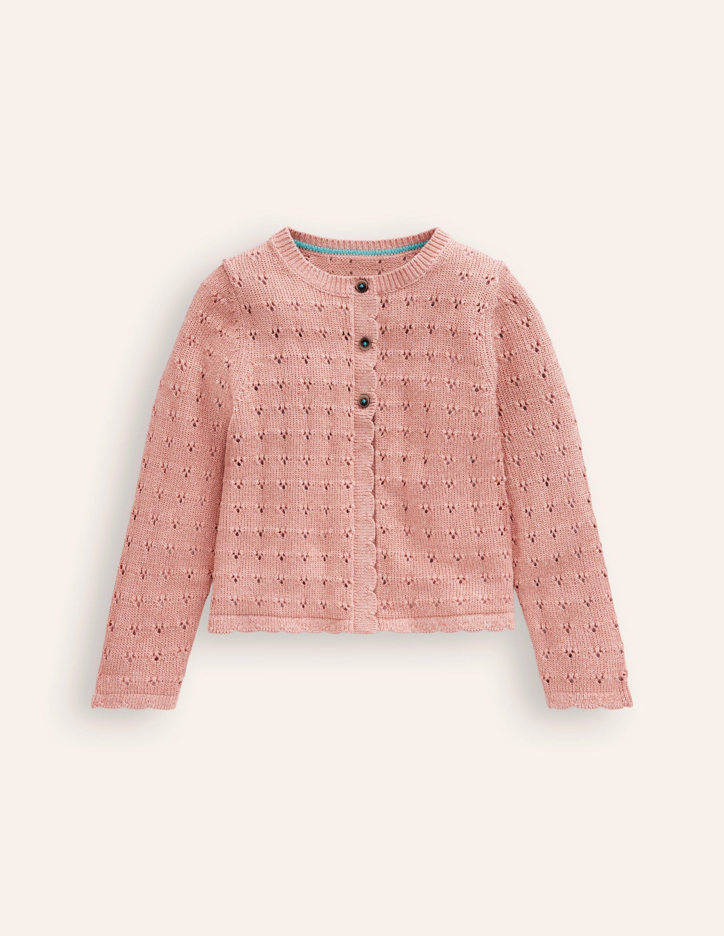 Sparkle Occasion Cardigan-Vintage Pink