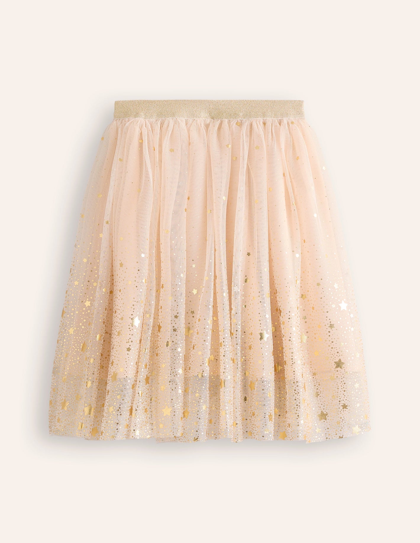 Tulle Metallic Ombre Skirt -Sandpiper Gold Star