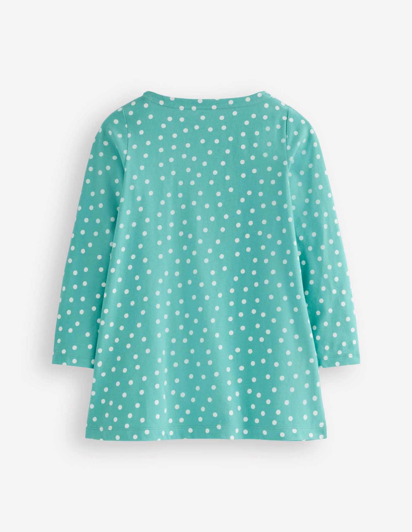 Appliqué Jersey Tunic -Brook Blue Spot Penguins