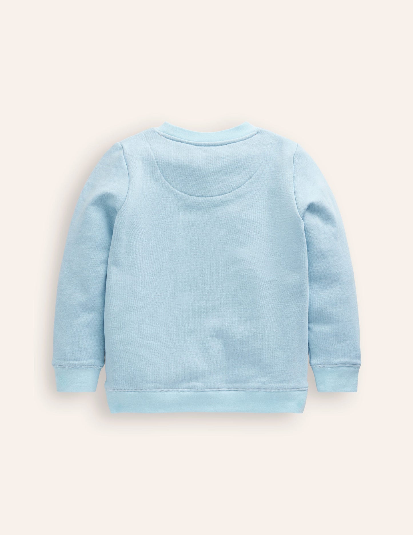 Appliqué Sweatshirt -Vintage Blue Carousel