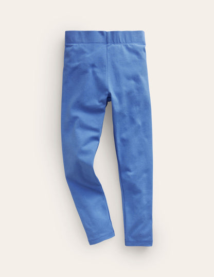 Plain Leggings -Elizabethan Blue