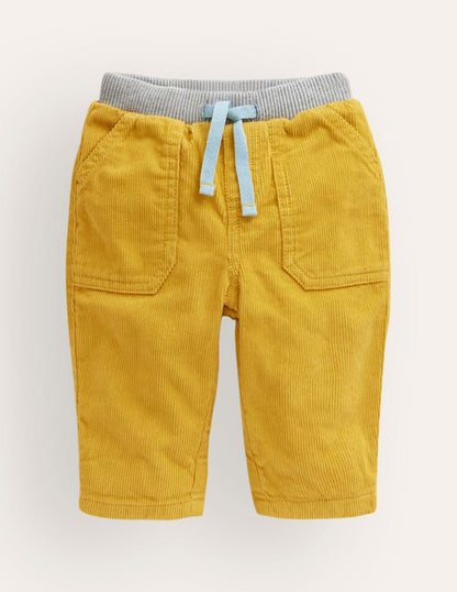 Cosy Lined Trouser-Honeycomb Yellow