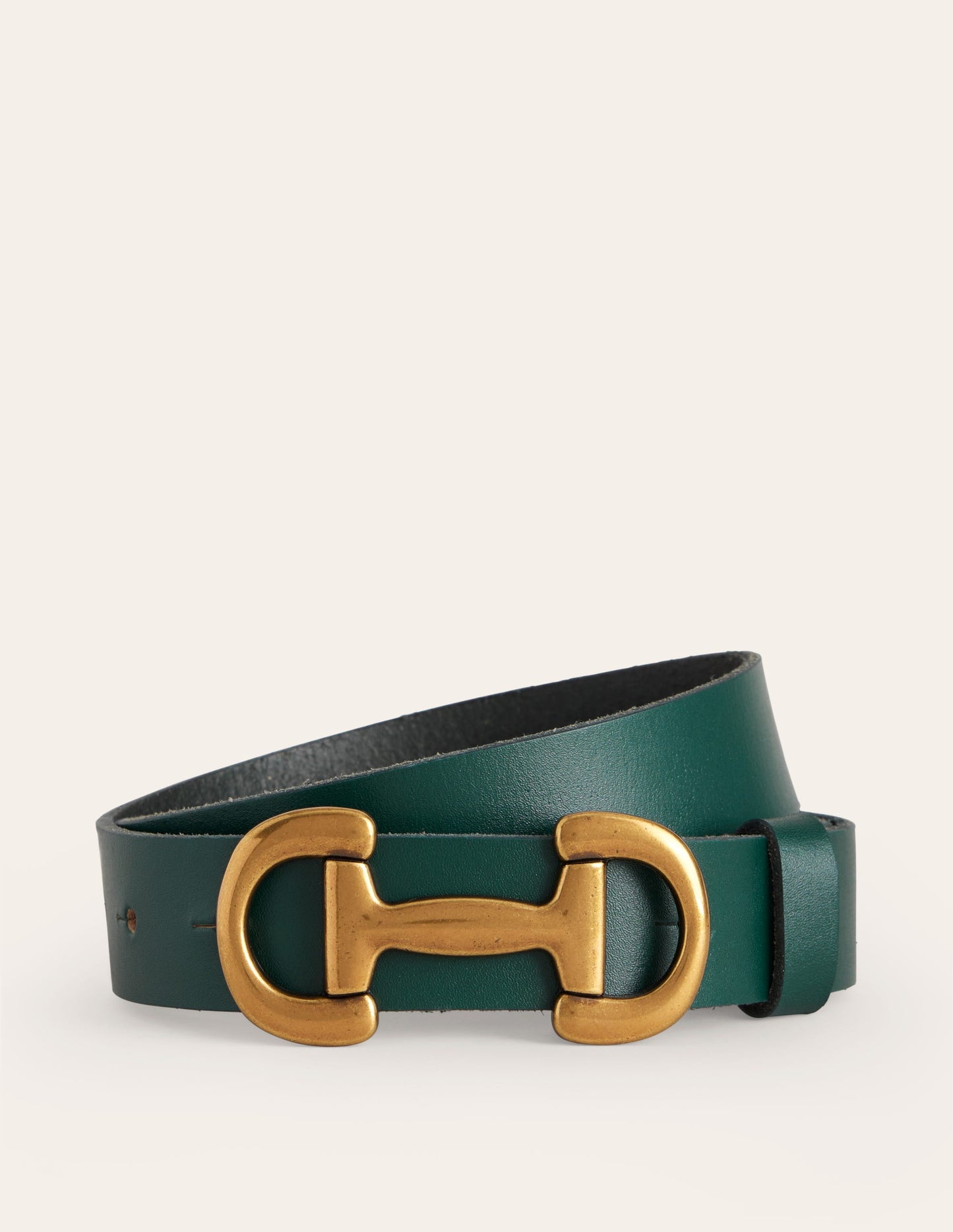 Iris Snaffle-Trim Leather Belt-Ponderosa Pine