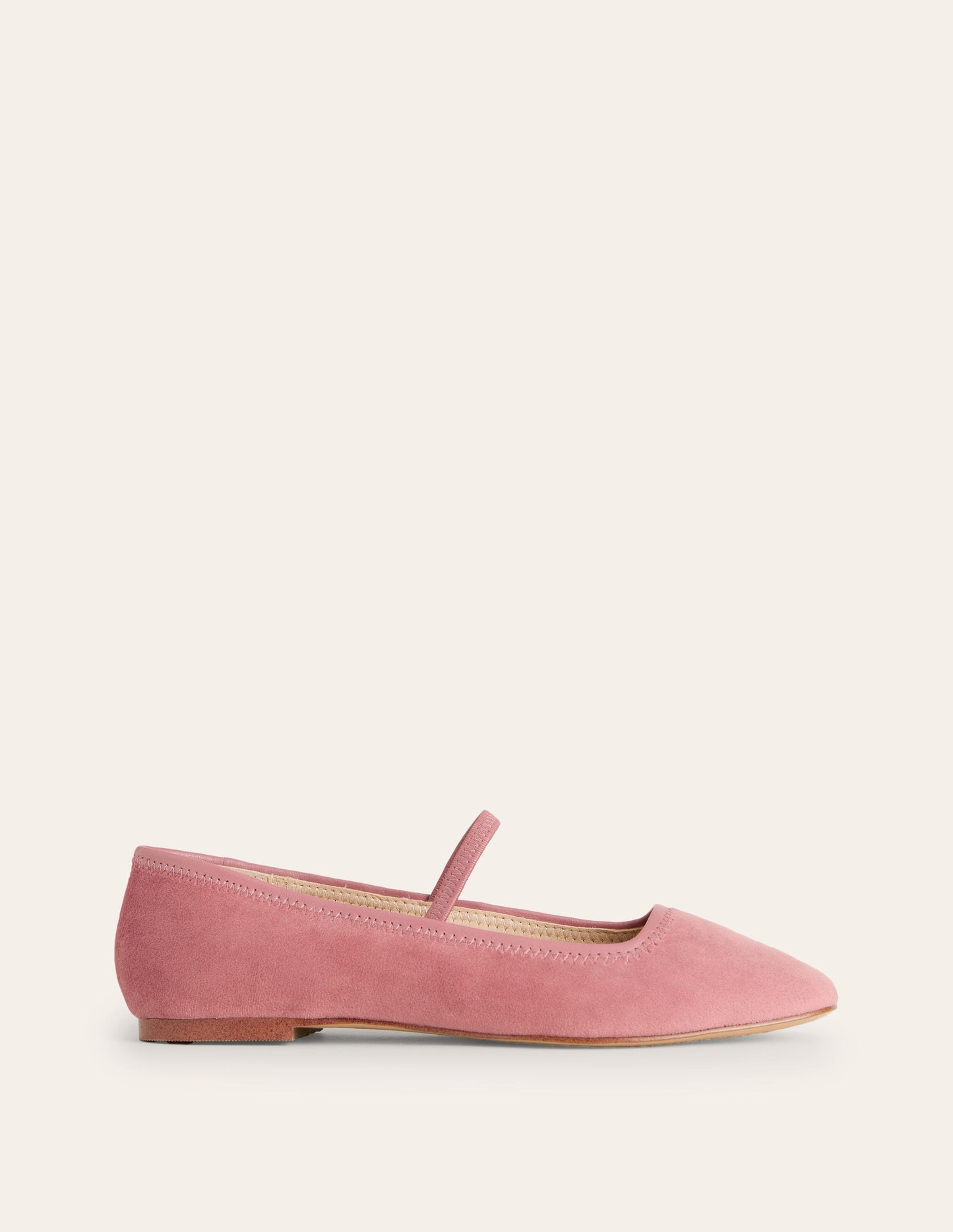 Thea Mary Jane Ballet Flat-Old Rose