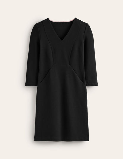 Bronte Ottoman Dress-Black