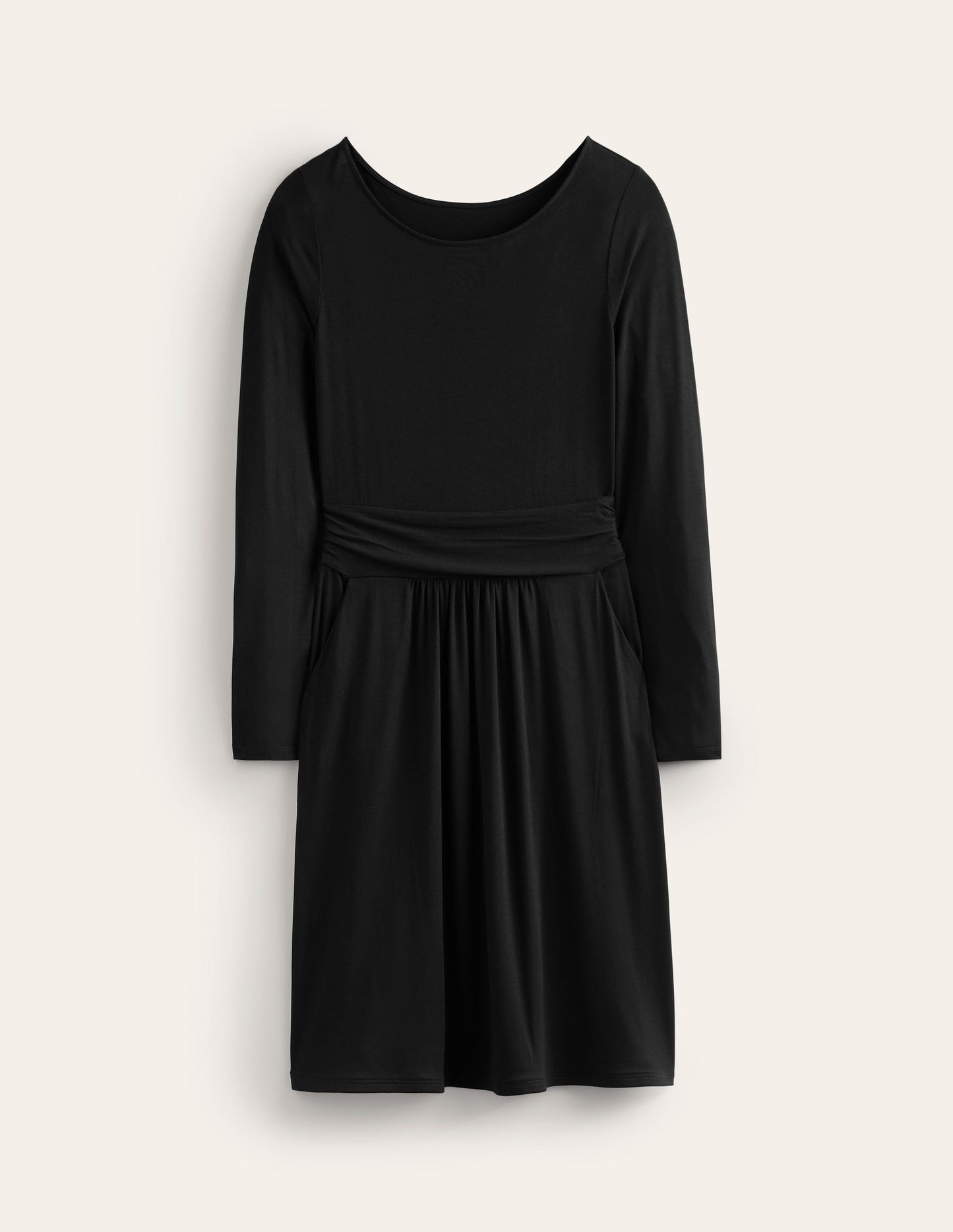 Amelie Long Sleeve Dress-Black