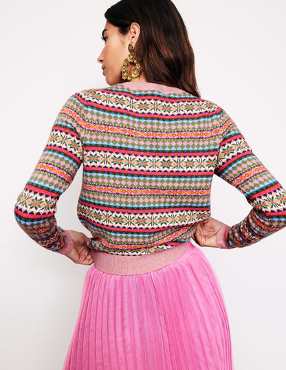 Edie Fair Isle Jumper-Heritage Fair Isle