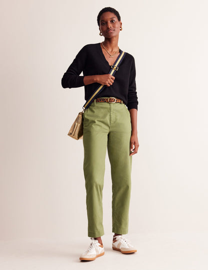 Barnsbury Chino Trousers-Mayfly