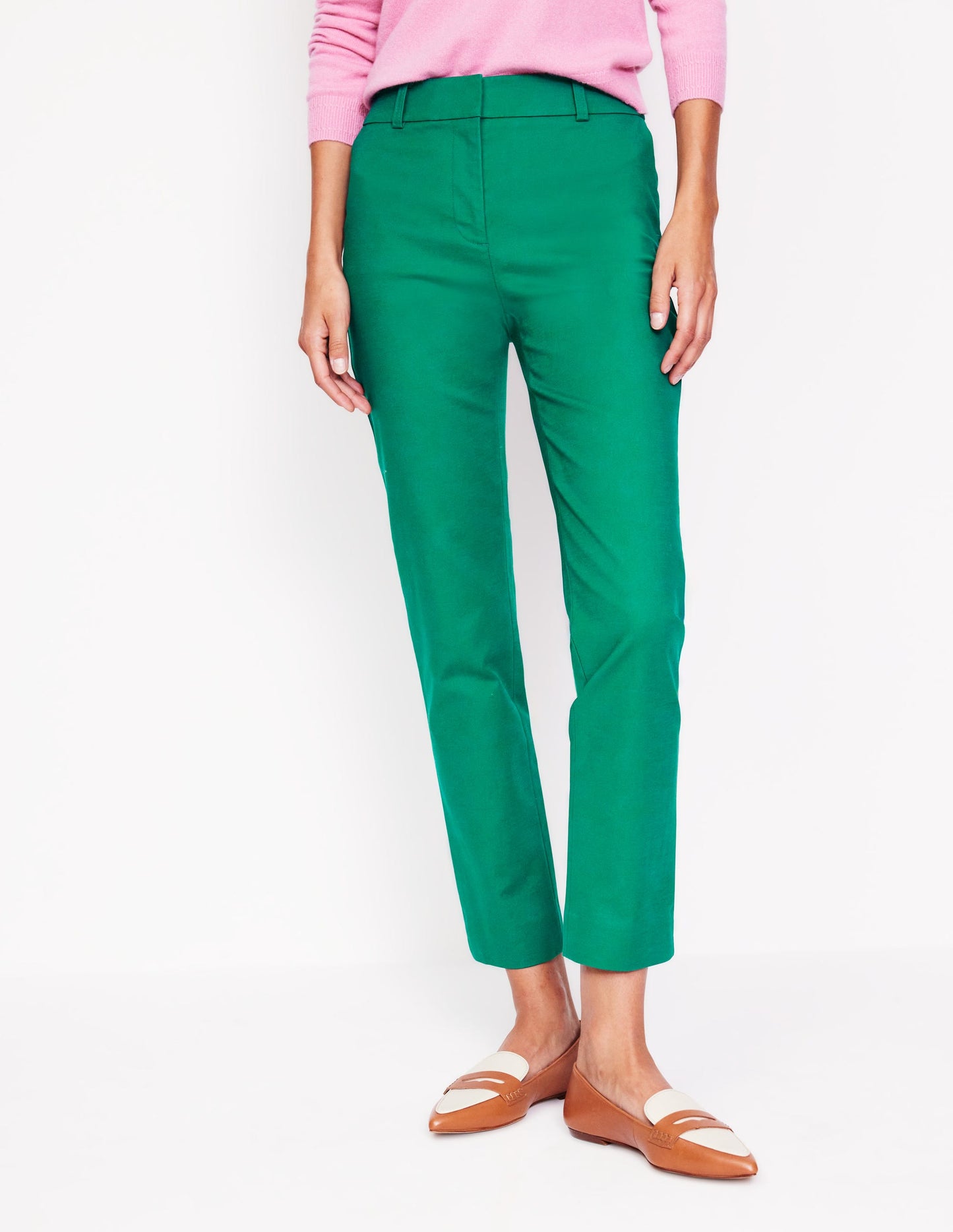 Richmond 7/8 Trousers-Malachite