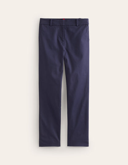 Richmond 7/8 Trousers-Navy