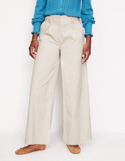 Chiswick Cord Trousers-Vanilla