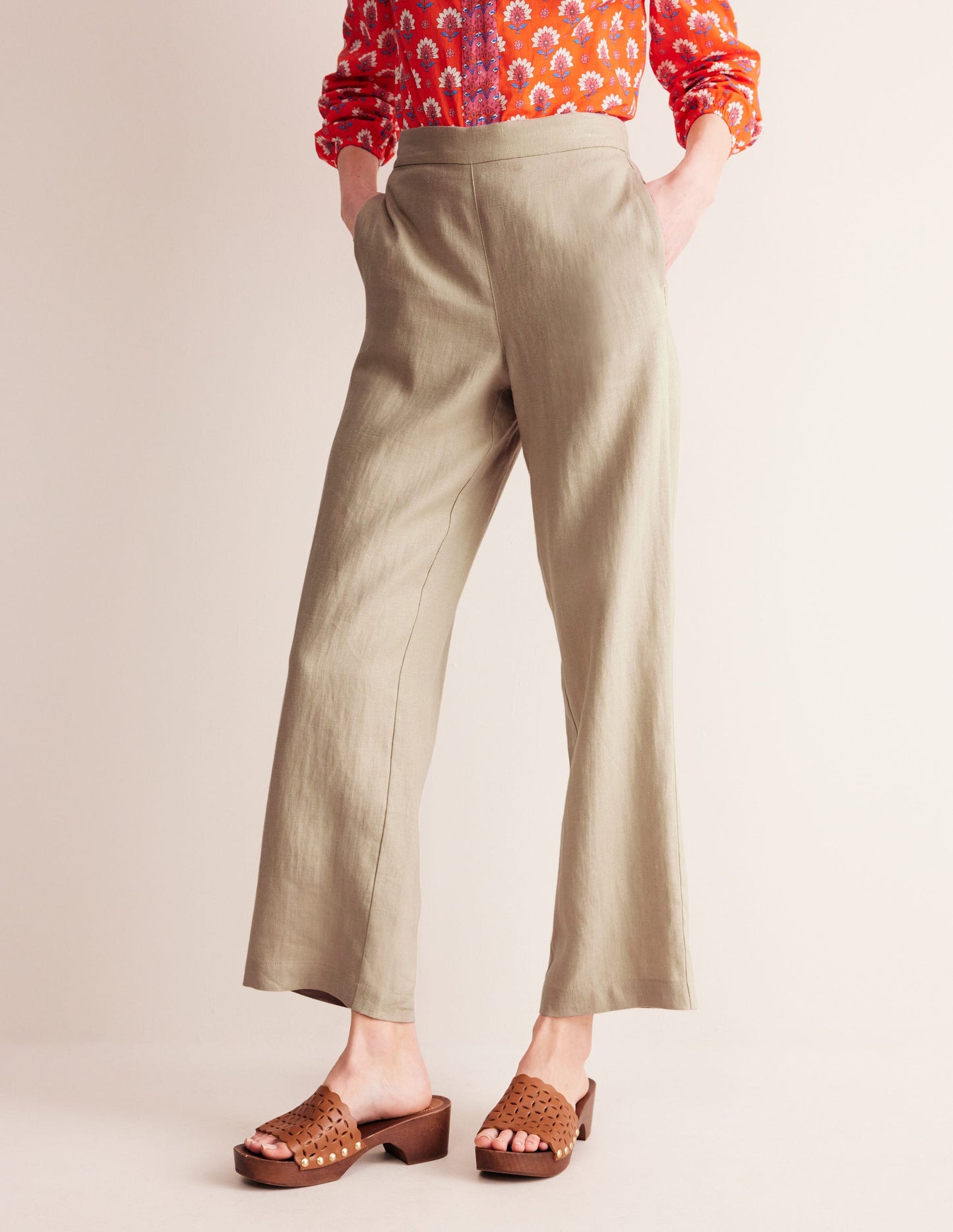 Hampstead Linen Trousers-Fields of Rye