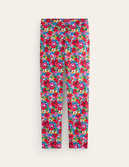 Highgate Sateen Trousers-Multi, Wild Poppy