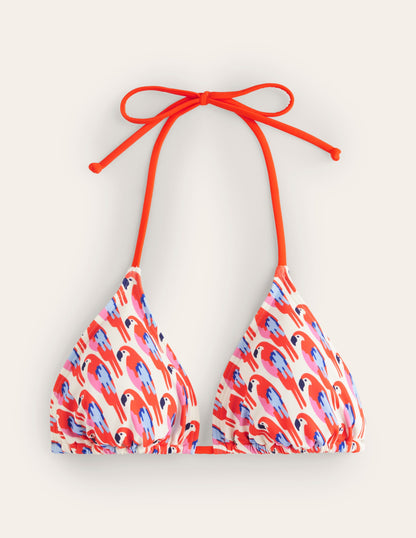 Symi String Bikini Top-Multi, Tropical Parrot