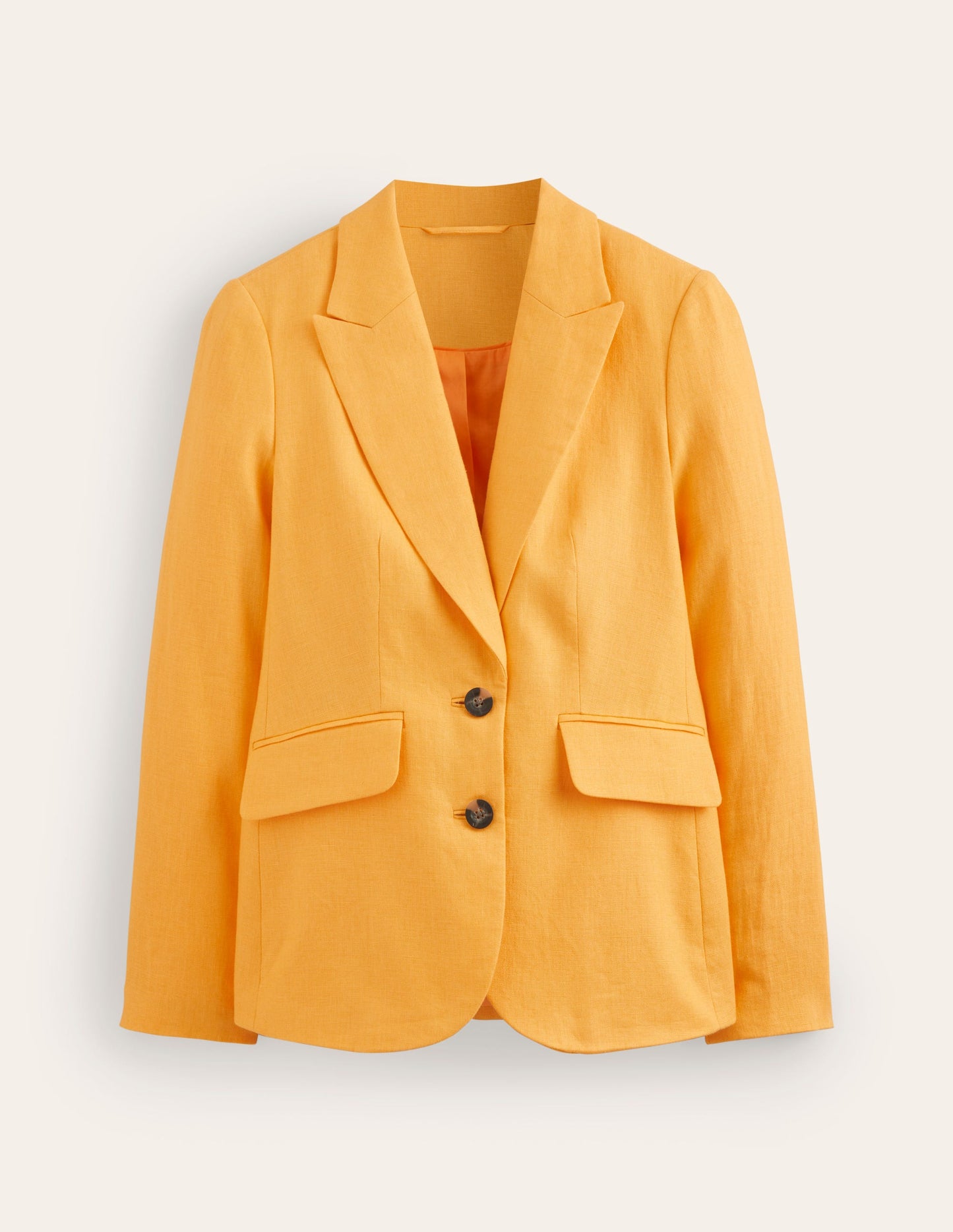 Marylebone Linen Blazer-Artisan Gold