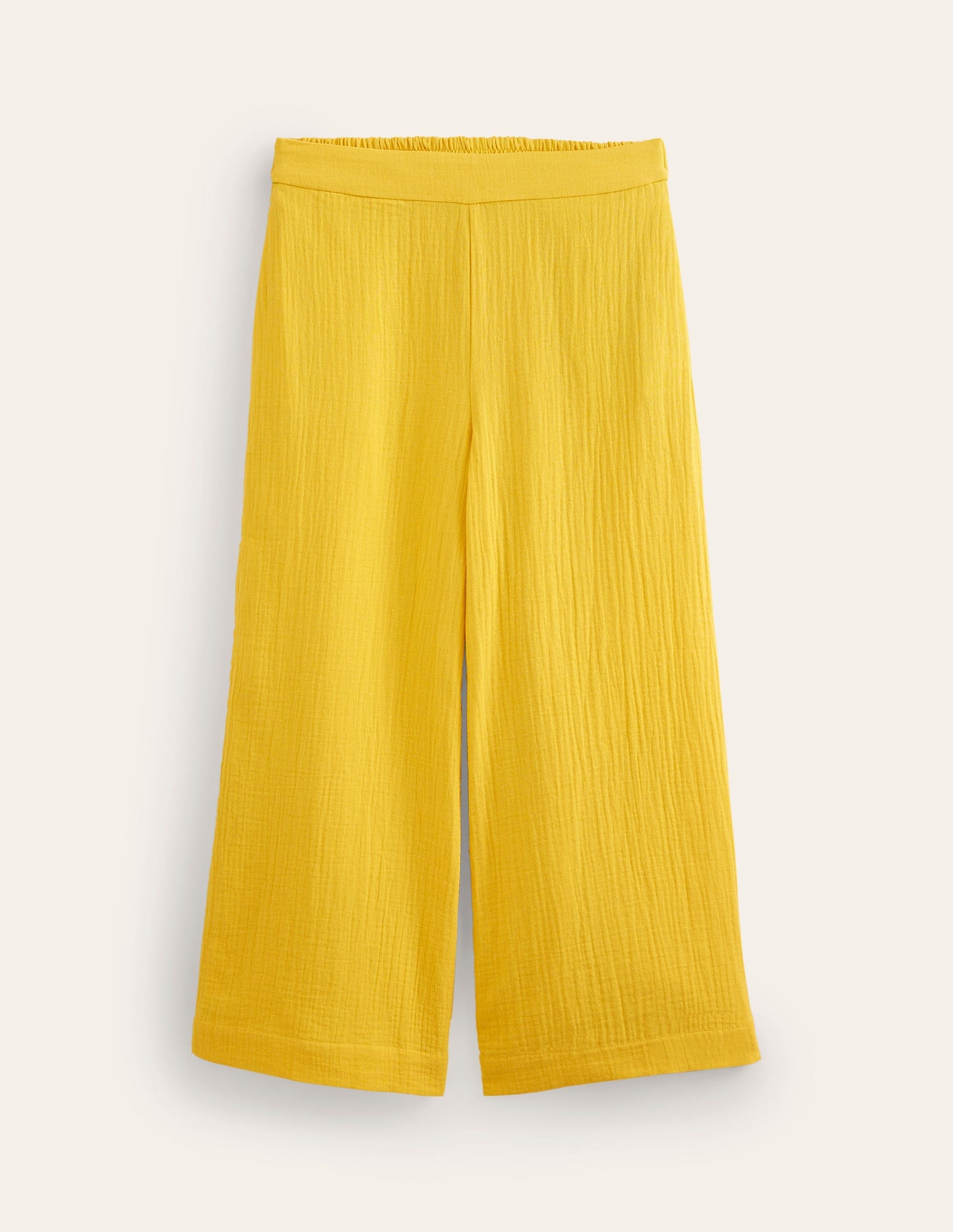 Pull-on Doublecloth Trousers-Passion Fruit