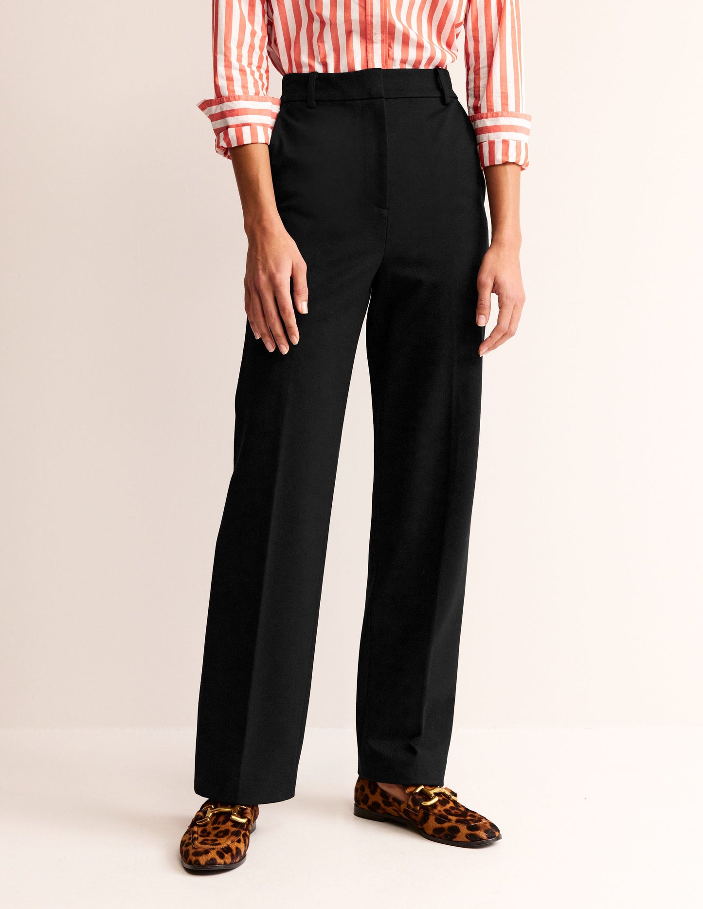 Pimlico Ponte Trousers-Black