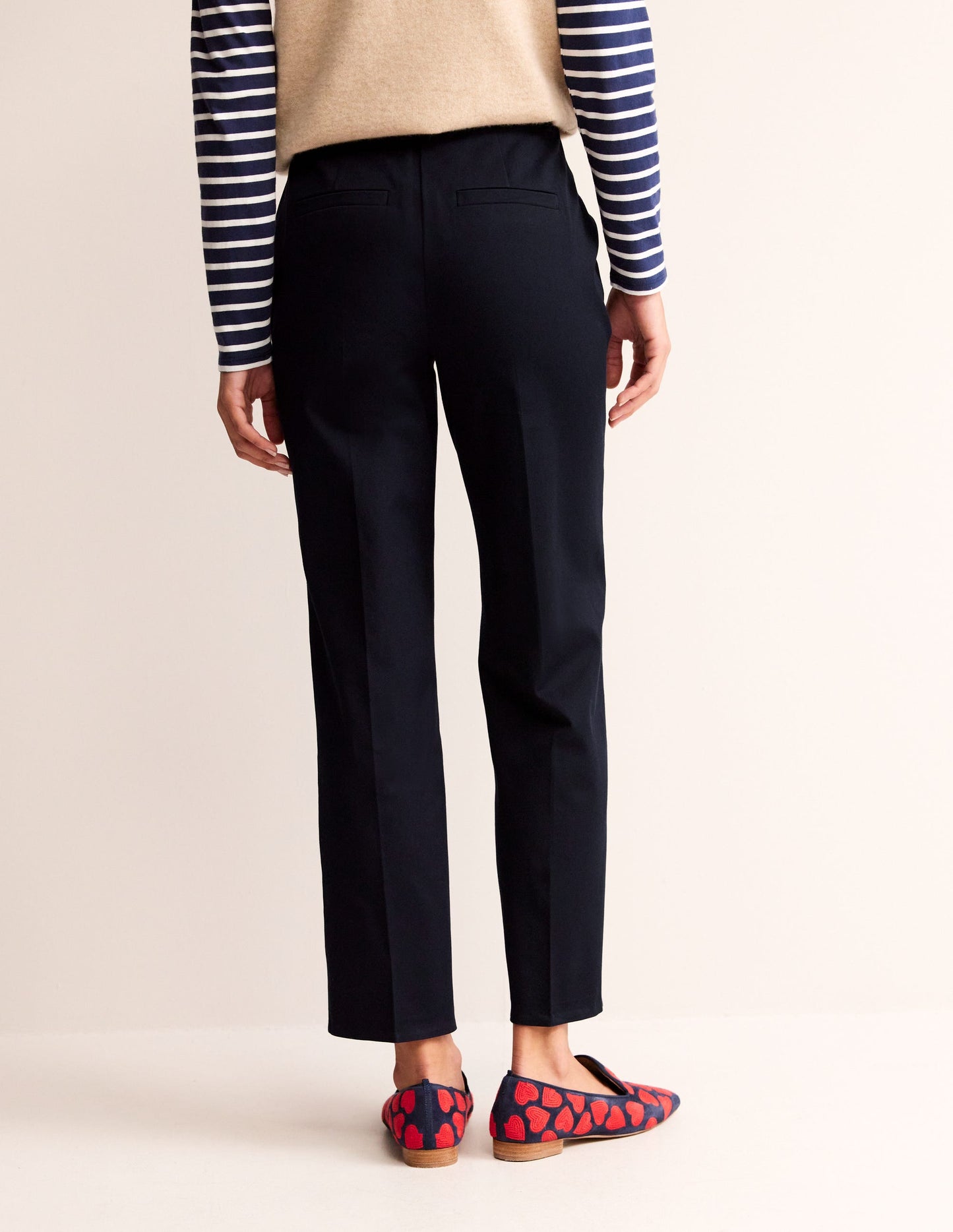 Kew Bi-Stretch Trousers-Navy