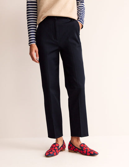 Kew Bi-Stretch Trousers-Navy