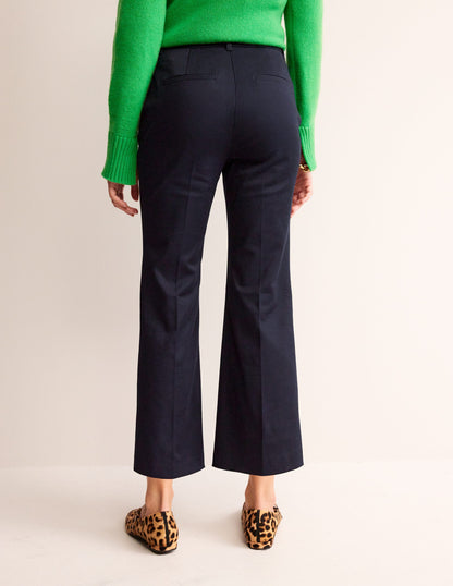 Chelsea Bi-stretch Trousers-Navy