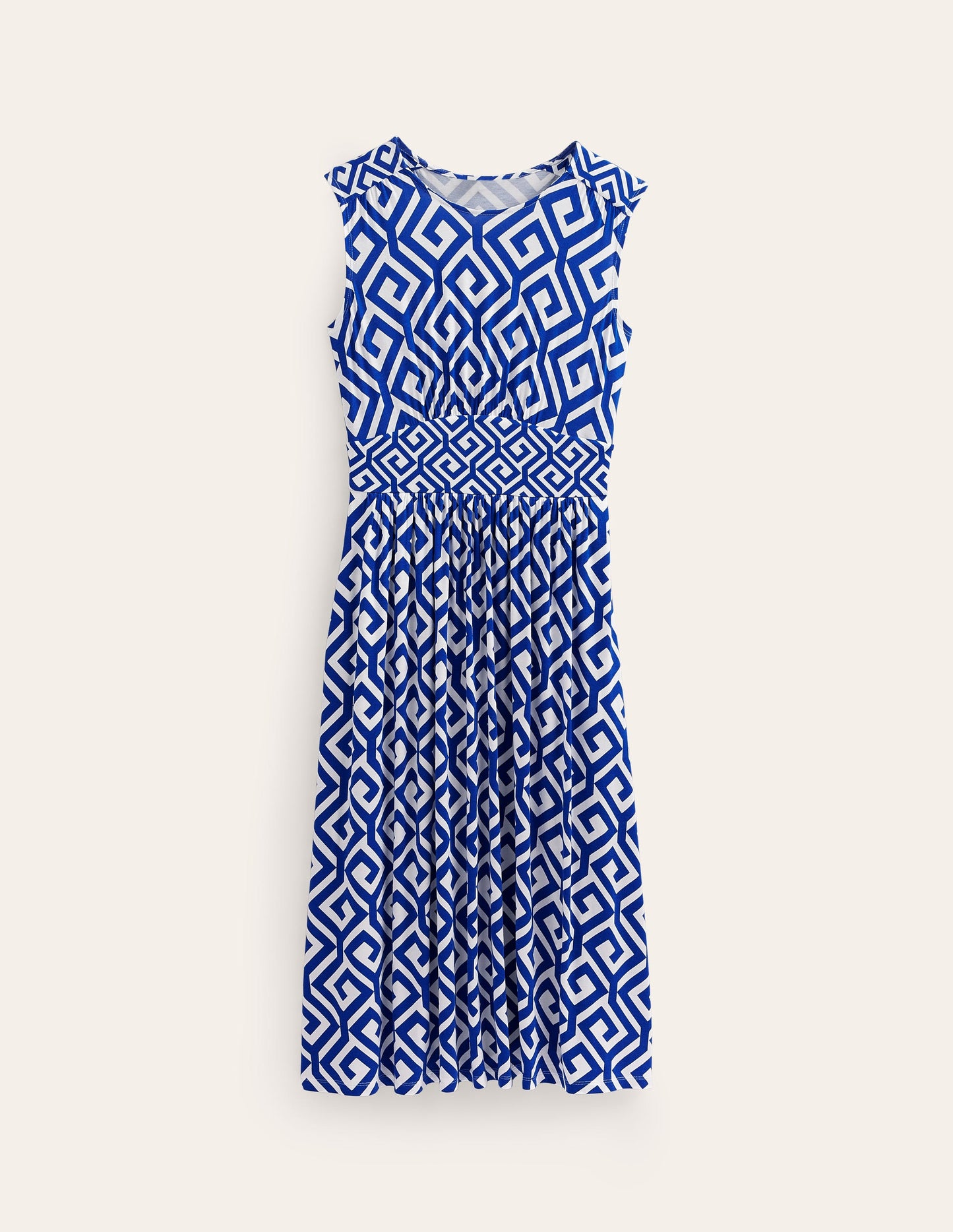 Thea Sleeveless Midi Dress-Surf the Web, Maze