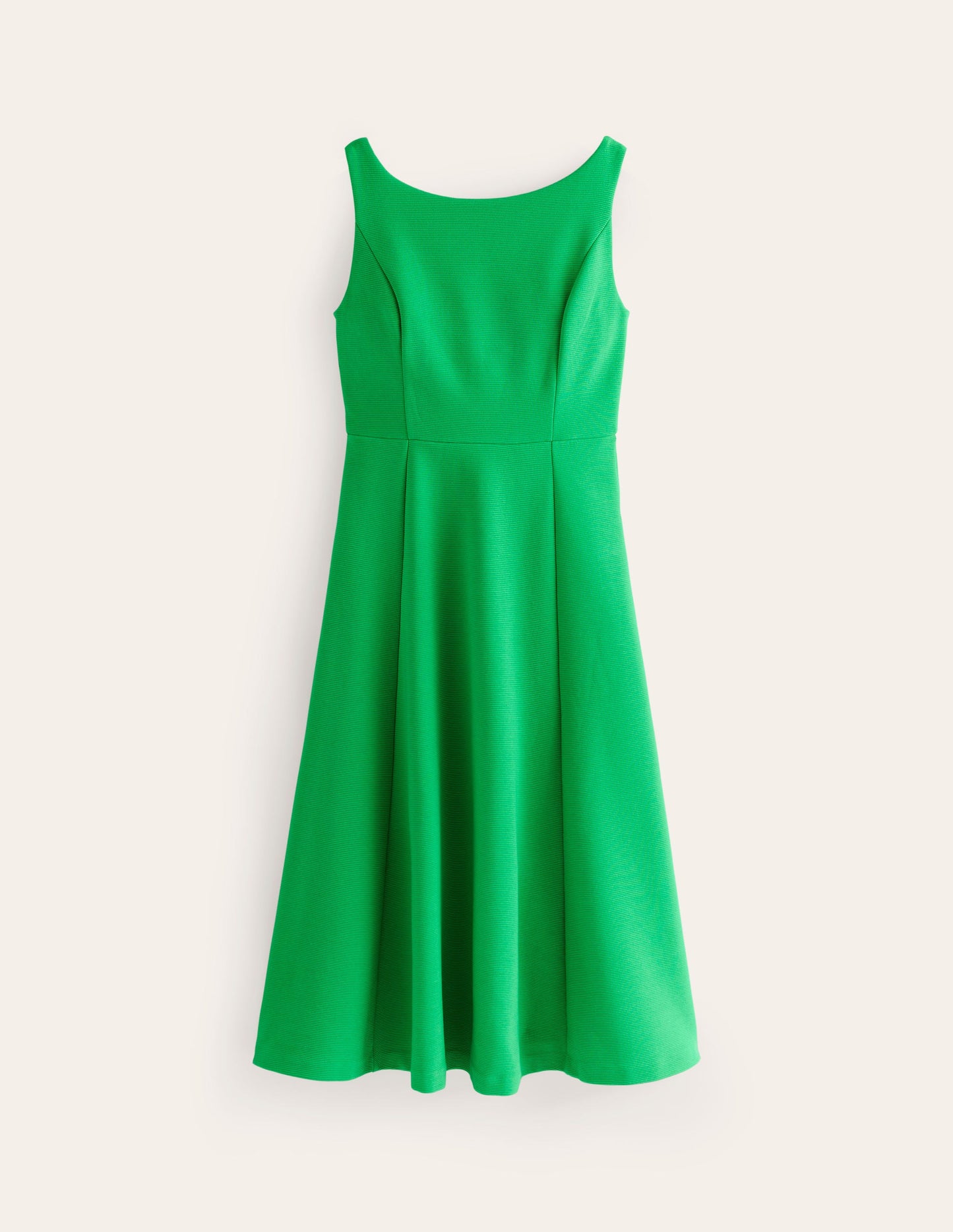 Scarlet Ottoman Ponte Dress-Bright Green