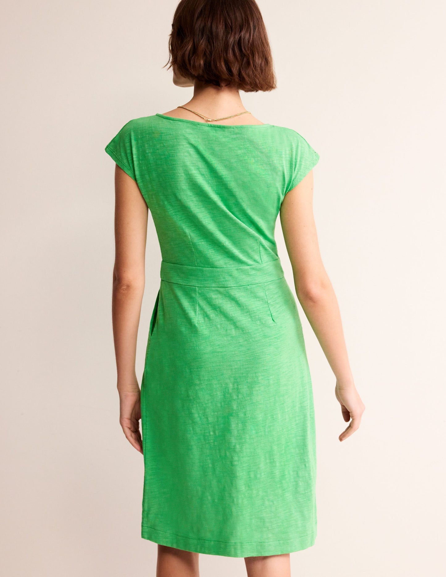 Florrie Broderie Dress-Kelly Green