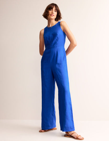 Carla Linen Jumpsuit-Surf The Web