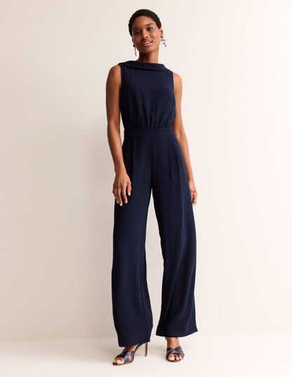 Clarissa Jumpsuit-Navy