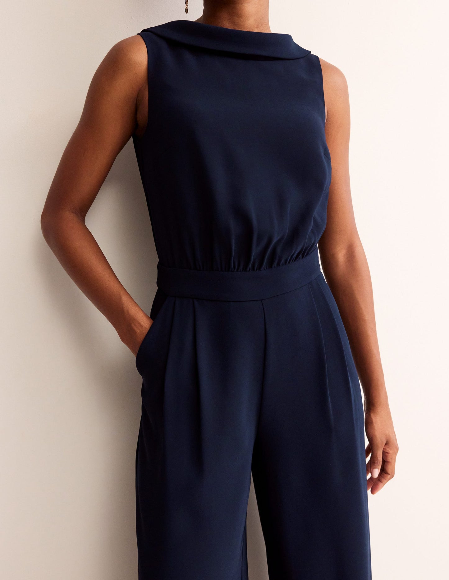 Clarissa Jumpsuit-Navy