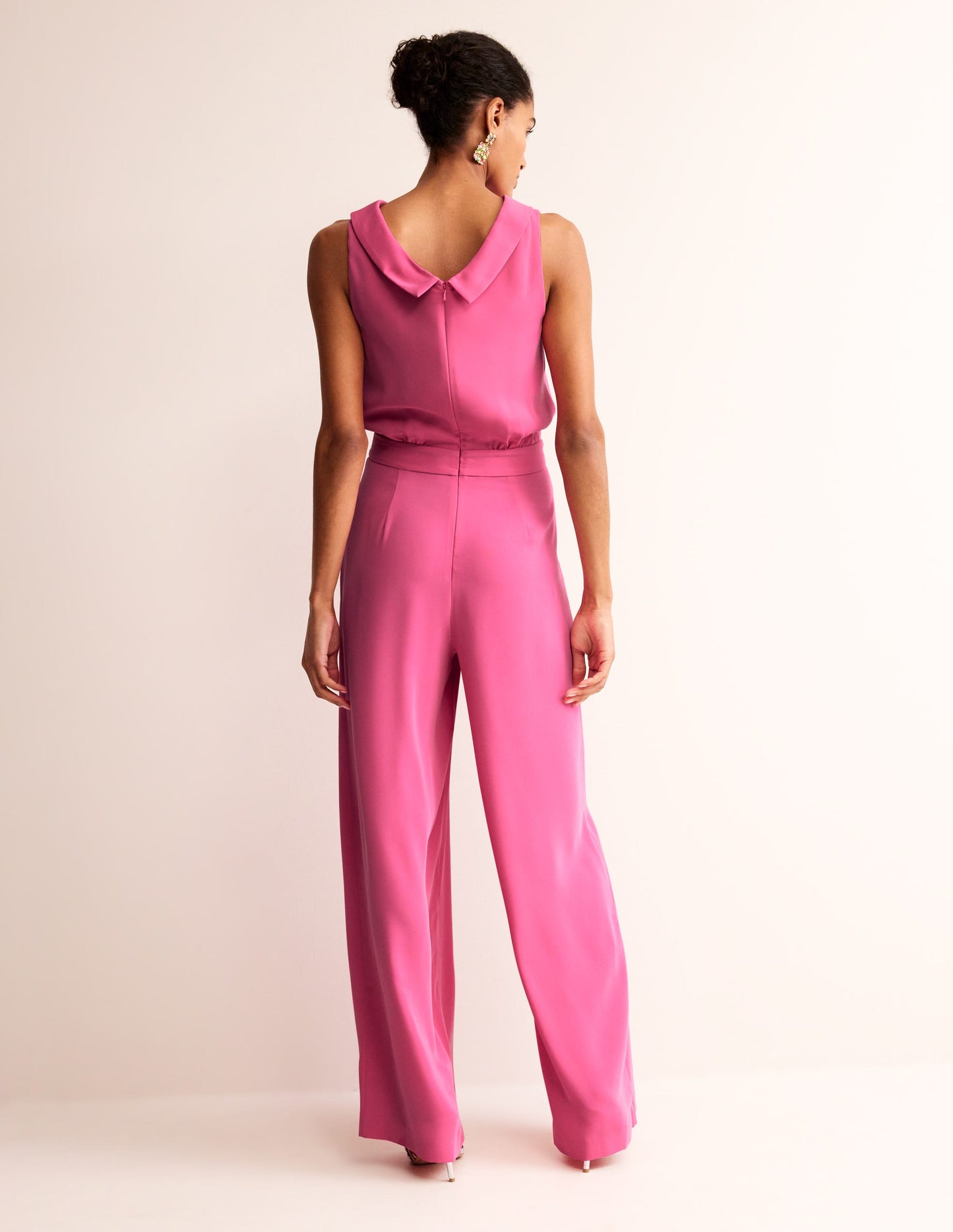 Clarissa Jumpsuit-Sangria Sunset