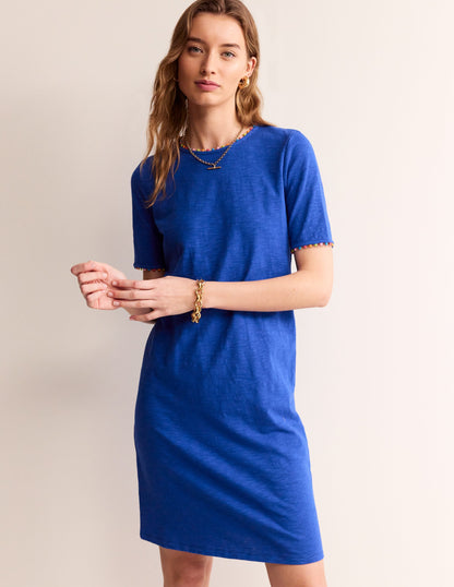 Ali Pom Sleeve Dress-Surf the Web