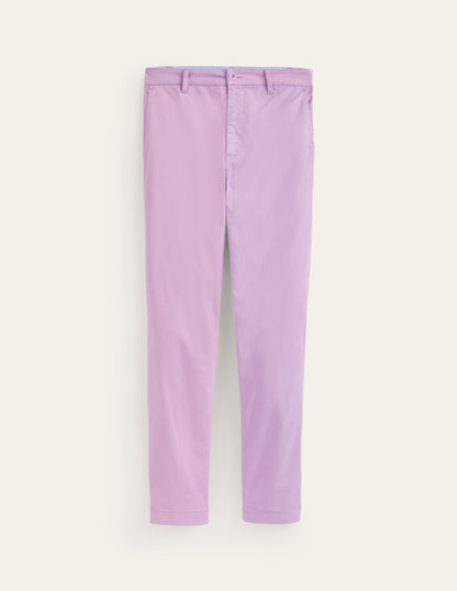 Barnsbury Chino Trousers-Orchid Bloom