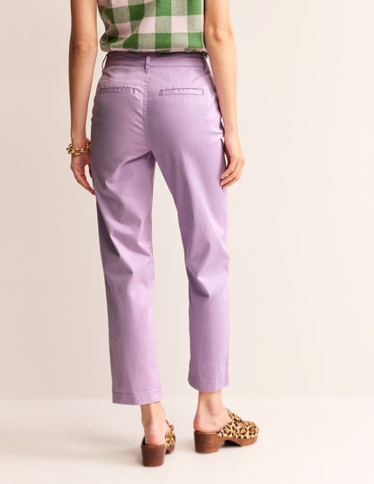 Barnsbury Chino Trousers-Orchid Bloom