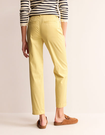 Barnsbury Chino Trousers-Dusky Citron