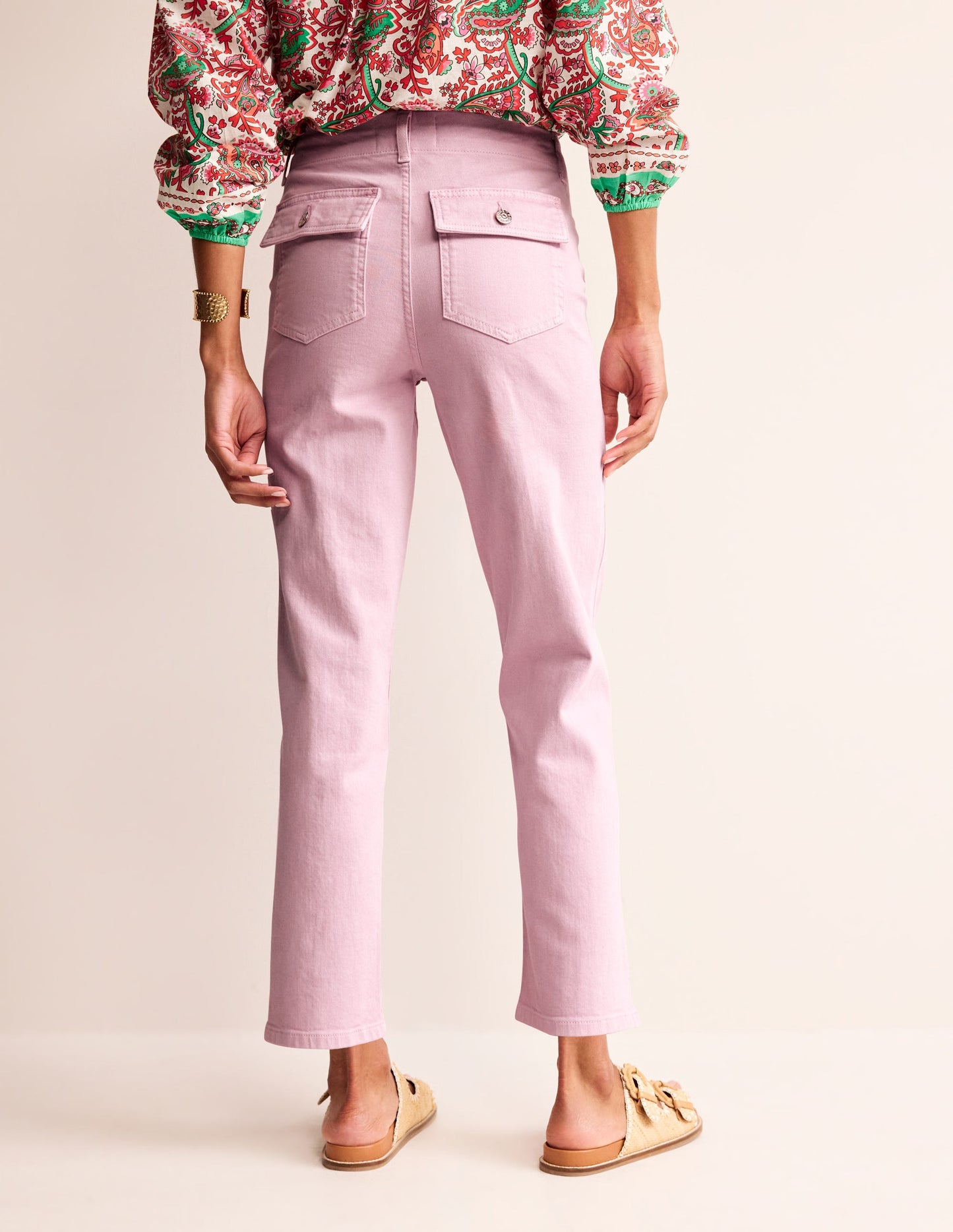 Kensington Casual Trousers-Sweet Lilac